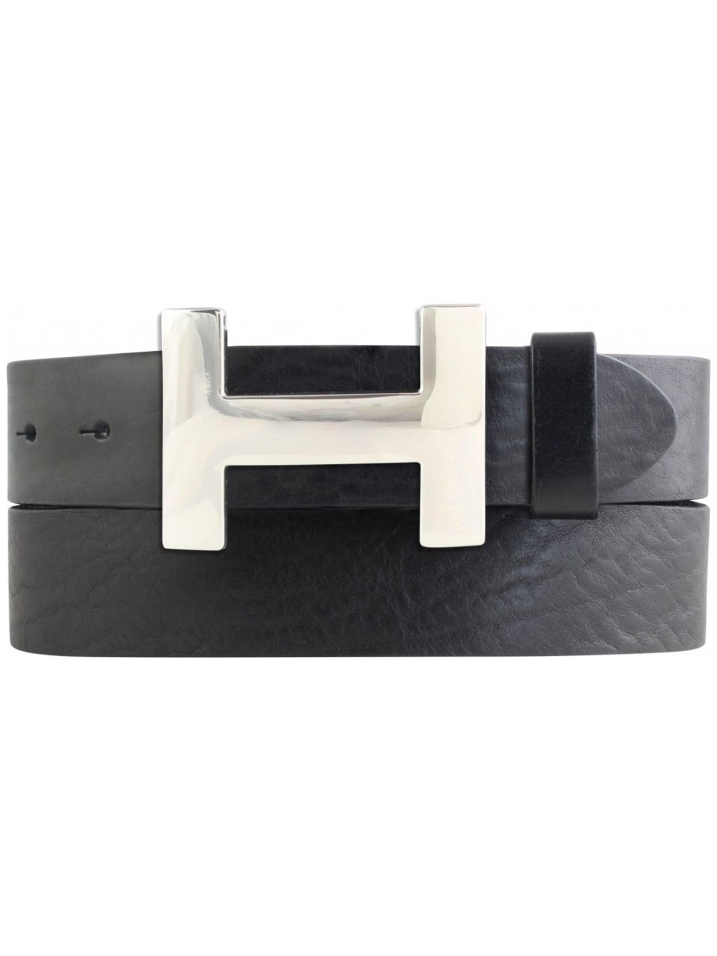 BELTINGER Belt 'Henry' in Black: front