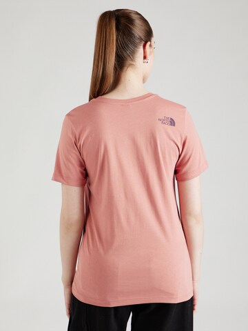 THE NORTH FACE T-shirt 'Mountain Play' i rosa