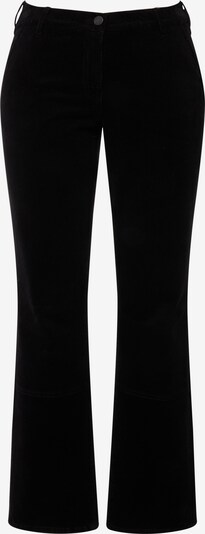 Ulla Popken Pantalon en noir, Vue avec produit