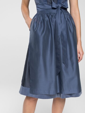 SPIETH & WENSKY Dirndl 'France' in Blauw