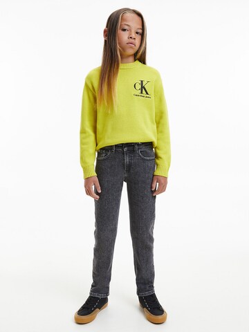 Calvin Klein Jeans Normalny krój Jeansy w kolorze szary