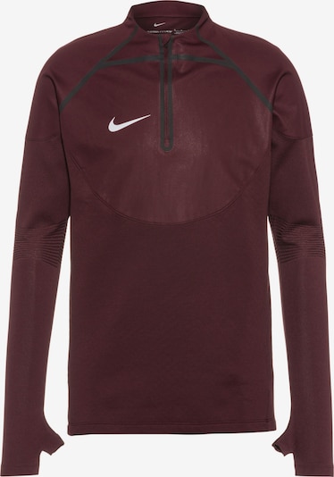 NIKE Tehnička sportska majica 'Academy Pro Dril ' u burgund / crna / bijela, Pregled proizvoda