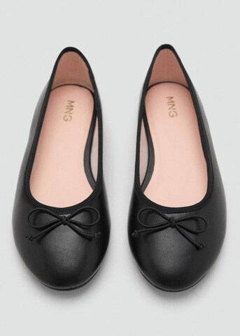 MANGO KIDS Ballet Flats 'Elise' in Black