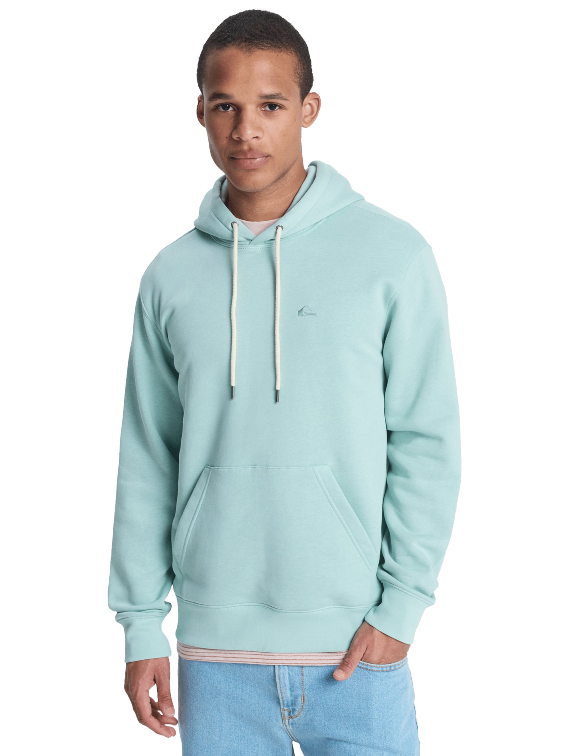 QUIKSILVER Sweatshirt 'Salt Water' in Blue: front