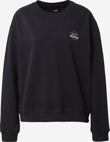 PINKO Sweatshirt in Zwart: voorkant