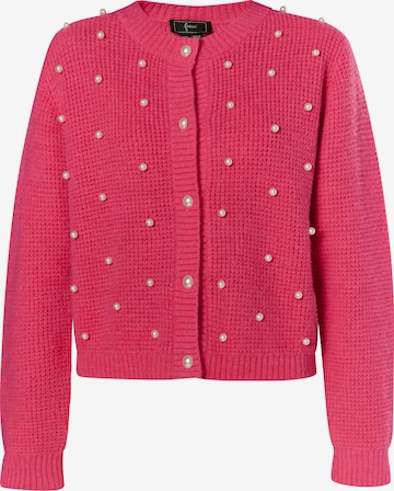 Cardigan faina en rose : devant