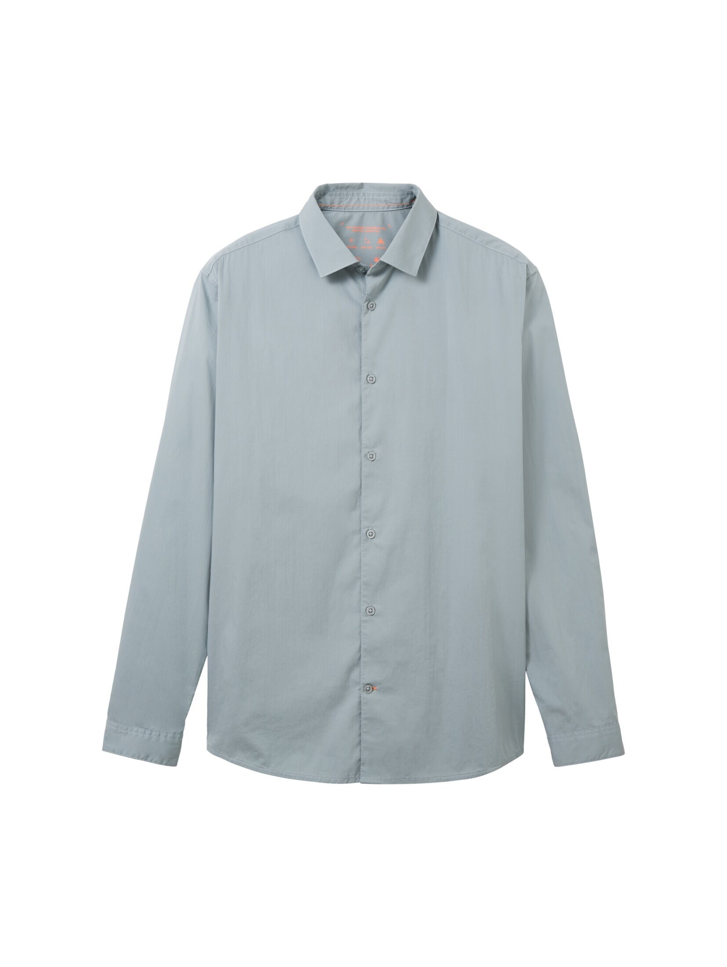 TOM TAILOR Hemd in Grau: Vorderseite