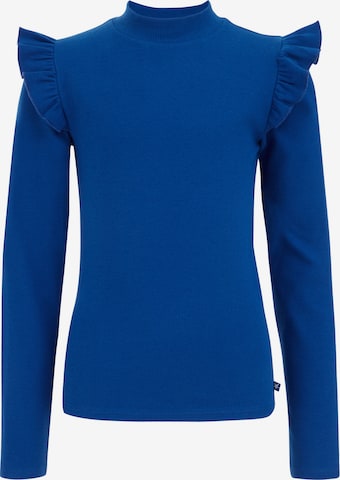 WE Fashion Shirt in Blue: front
