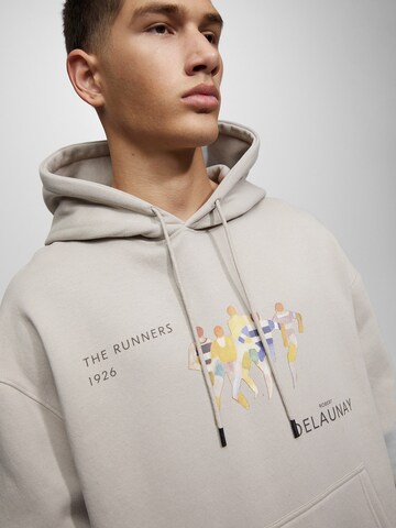 Pull&Bear Sweatshirt in Grau