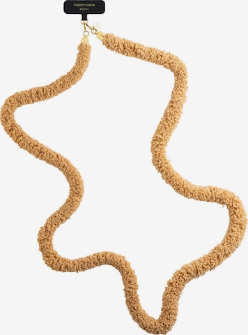 Cheeky Chain Munich Smartphone case 'Teddy' in Brown: front