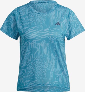 ADIDAS PERFORMANCE Funktionsshirt in Blau: predná strana