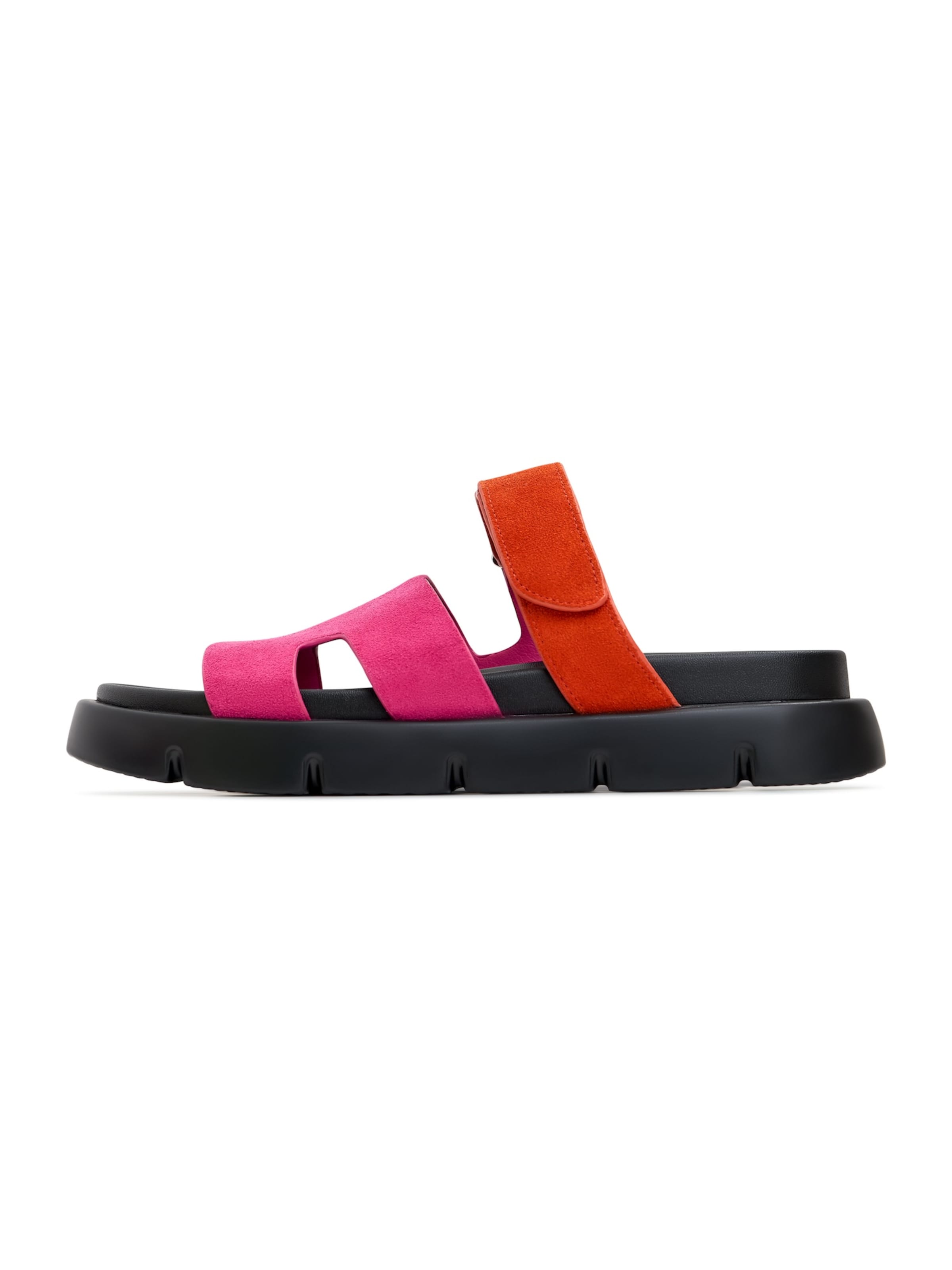 CESARE GASPARI Pantolette in Pink: Vorderseite