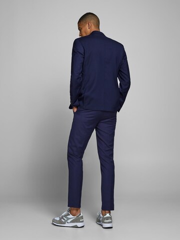 JACK & JONES Slimfit Spodnie w kant 'Franco' w kolorze niebieski