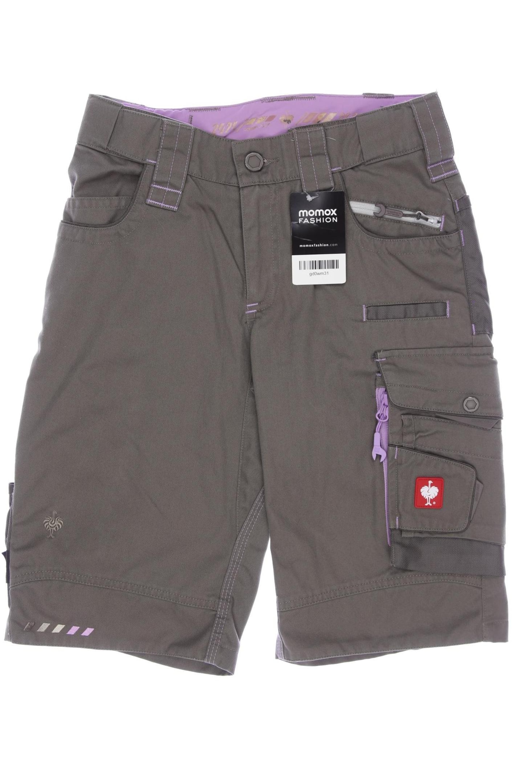 Engelbert Strauss Shorts XXS in Grau: Vorderseite