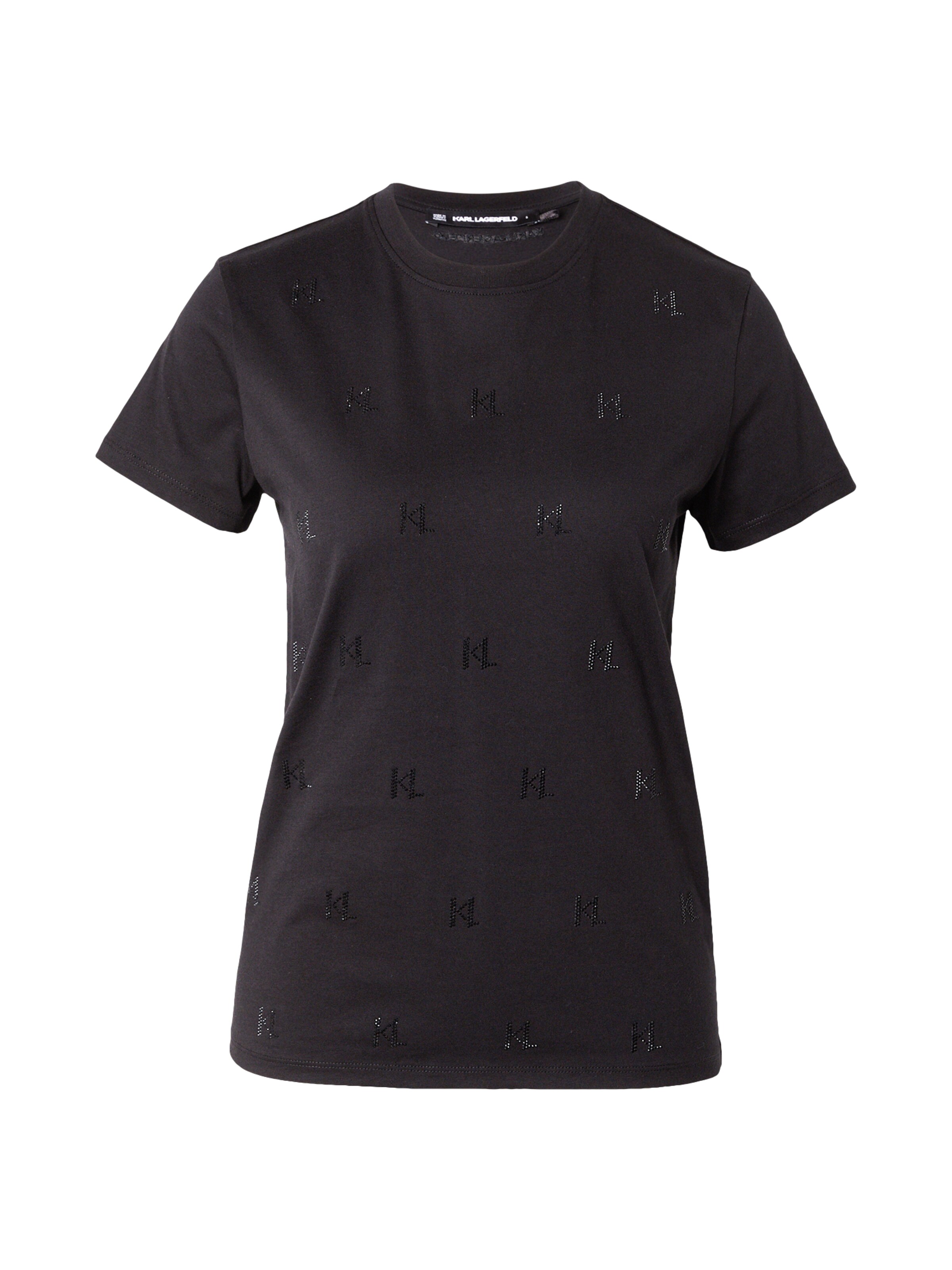 Karl Lagerfeld Shirt in Black: front