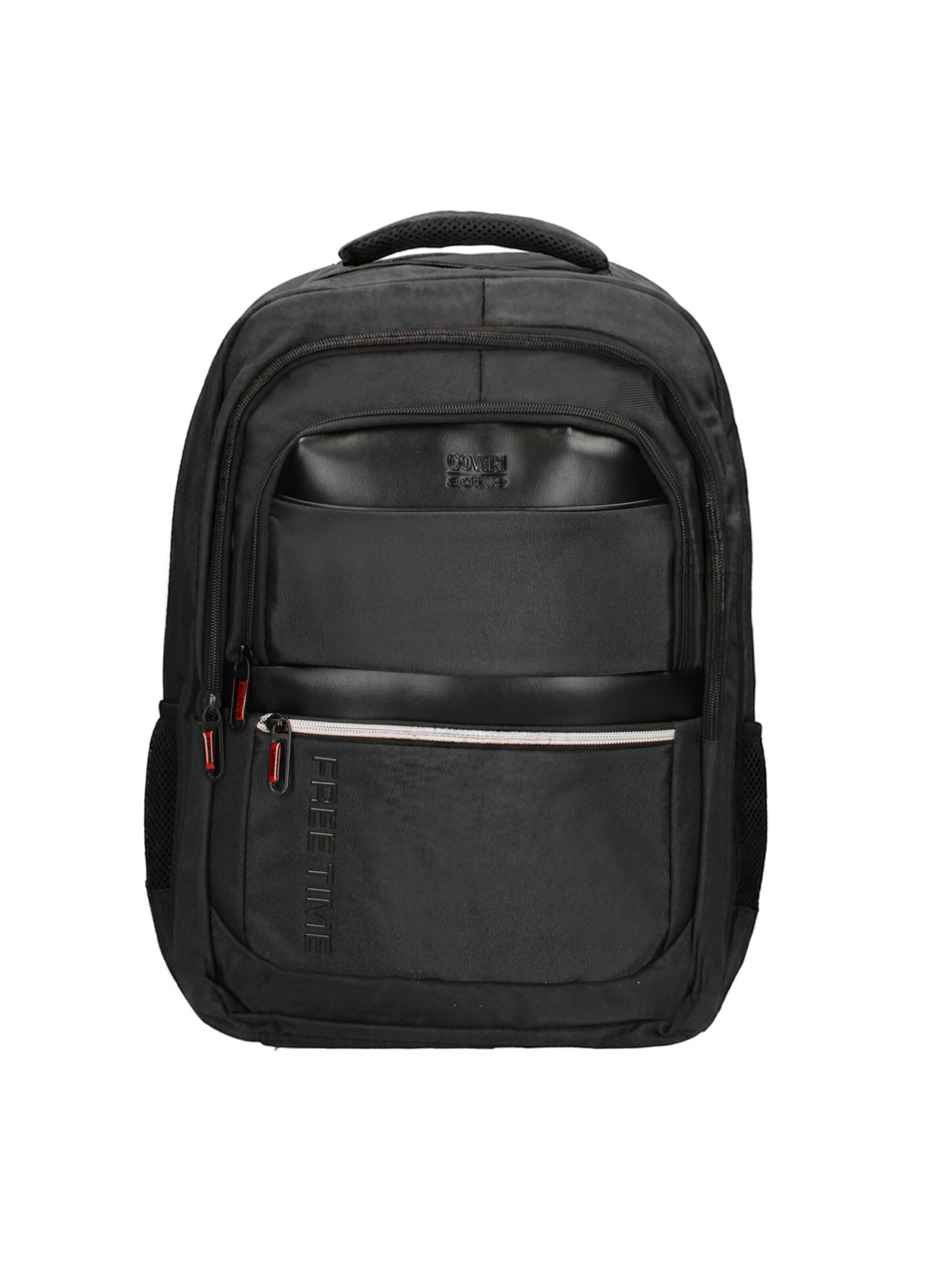 Zaino 'Zaino Coveri Collection poliestere resistente con zip' di Coveri Collection in nero