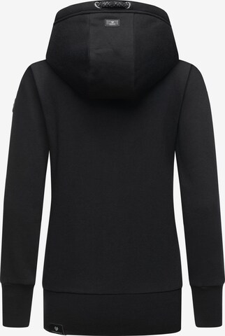 Ragwear Zip-Up Hoodie 'Neska' in Black