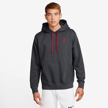 NIKE Sweatshirt 'FC Liverpool' in Grey: front