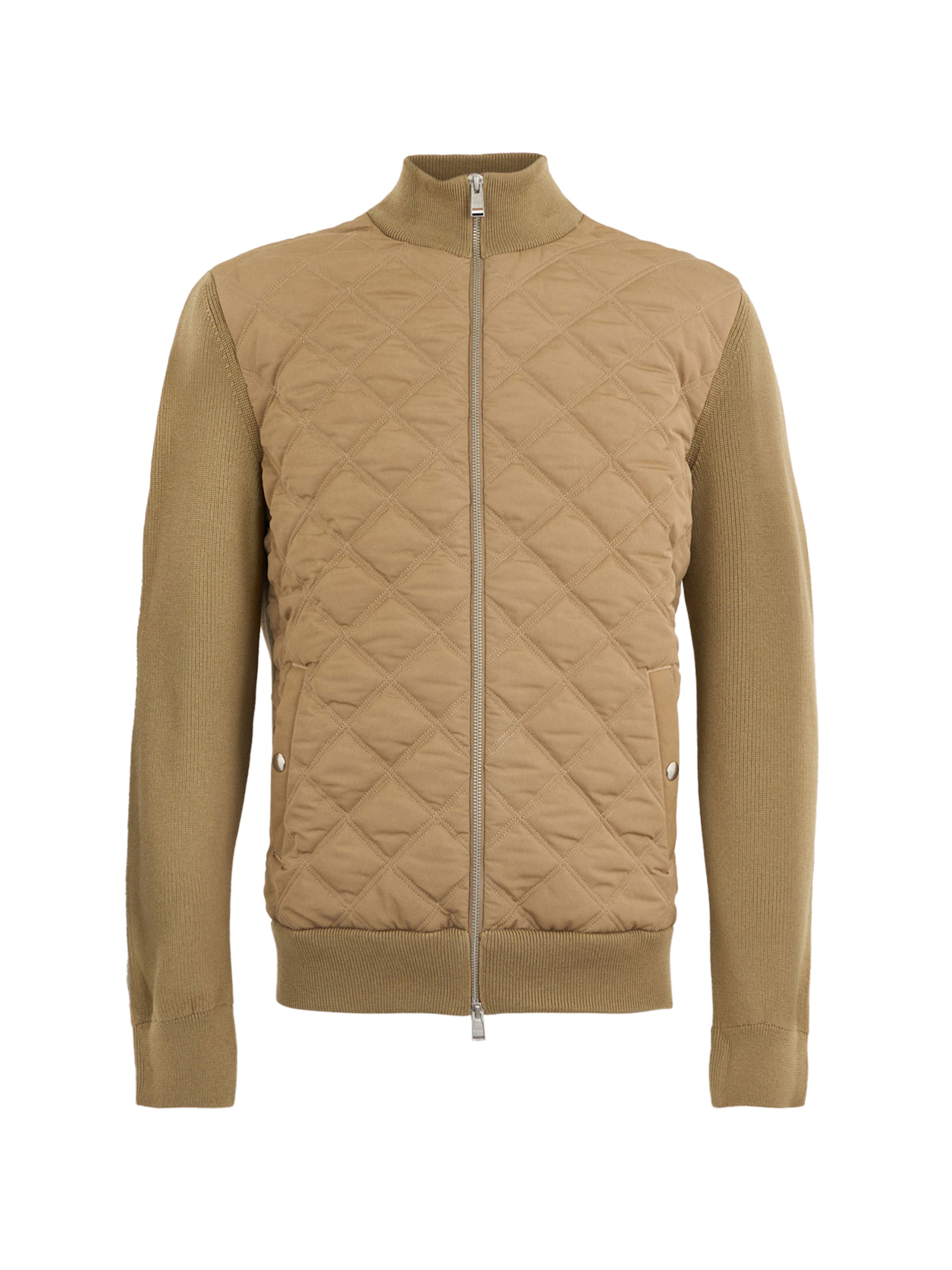 BOSS Between-Season Jacket 'C-Ubon' in Beige: front