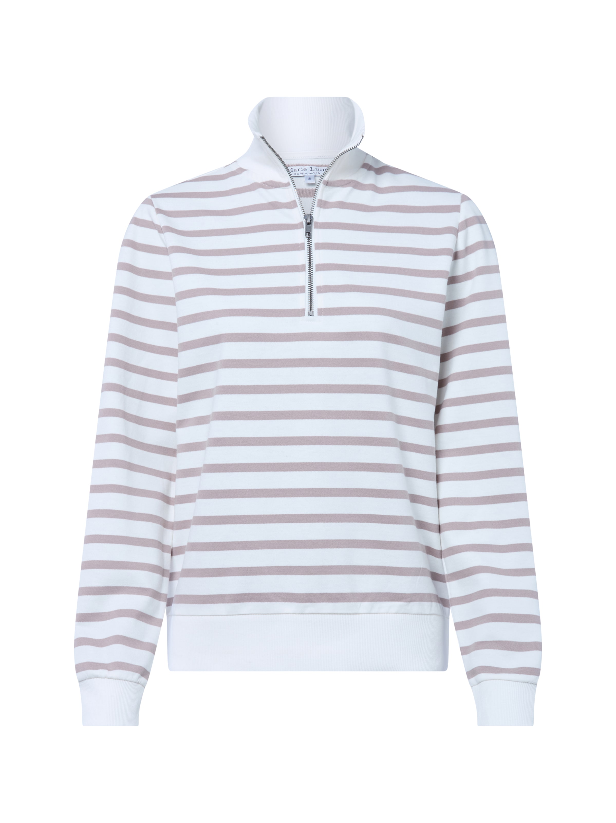 Marie Lund Sweatshirt in Braun: Vorderseite