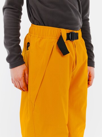 PROTEST Regular Workout Pants 'PRTKenny JR' in Yellow
