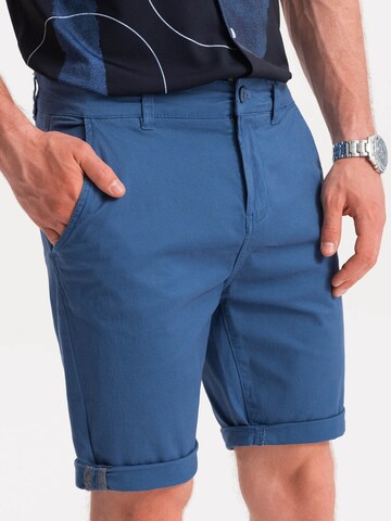 Ombre Regular Chino trousers 'W243' in Blue