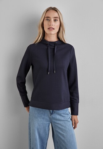 STREET ONE Sweatshirt in Blau