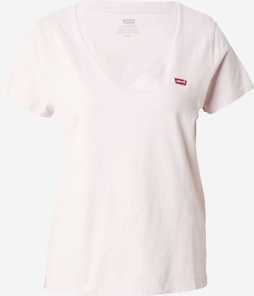 LEVI'S ® Shirt 'Perfect Vneck' in Roze: voorkant