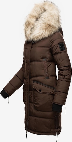 MARIKOO Winter coat 'Chaskaa' in Brown