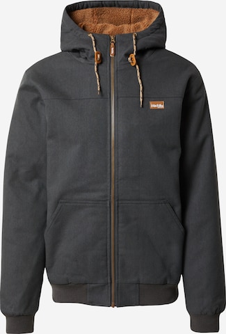 Iriedaily Between-season jacket in Grey: front