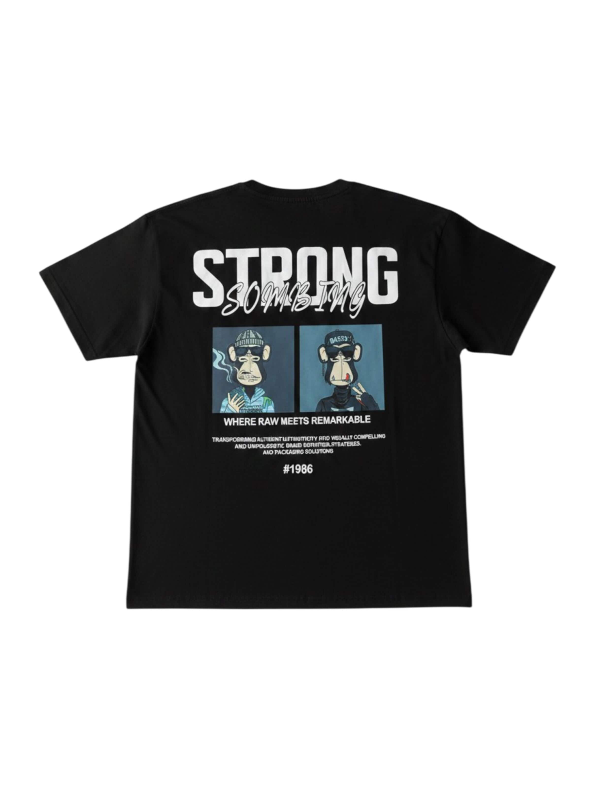 Kleidermafia T-shirt i svart: framsida