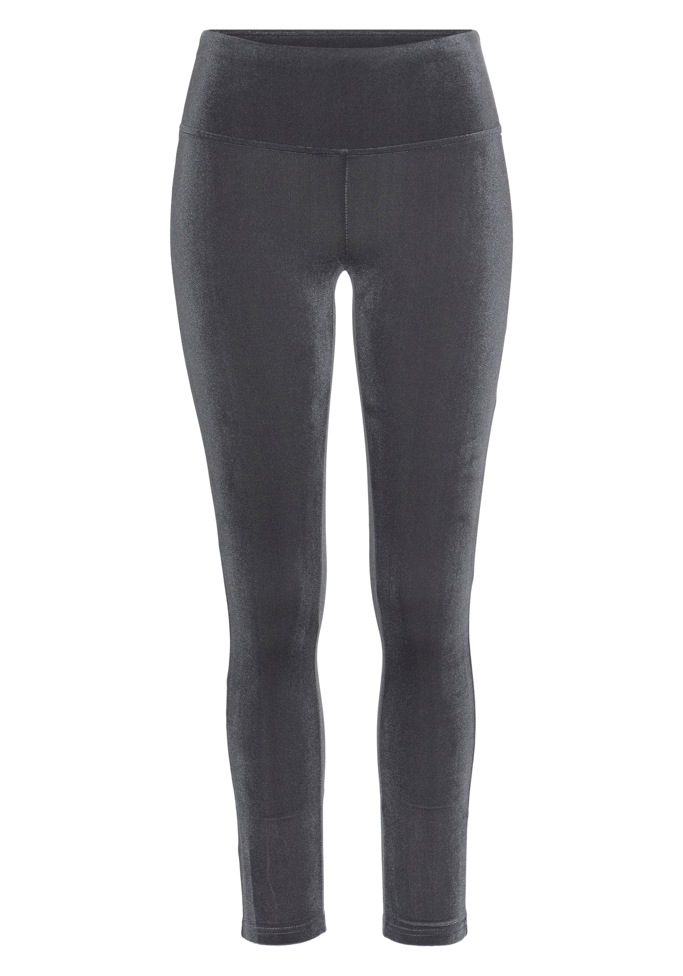 LASCANA Skinny Leggings i svart: framsida