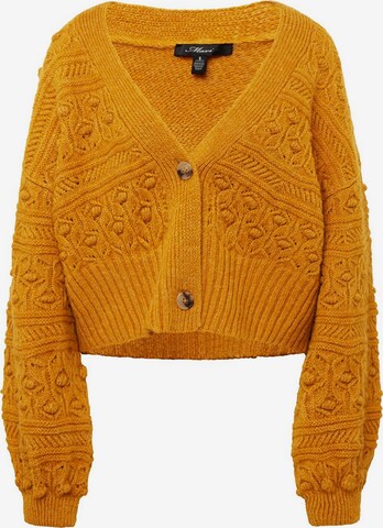 Mavi Knit Cardigan in Yellow: front