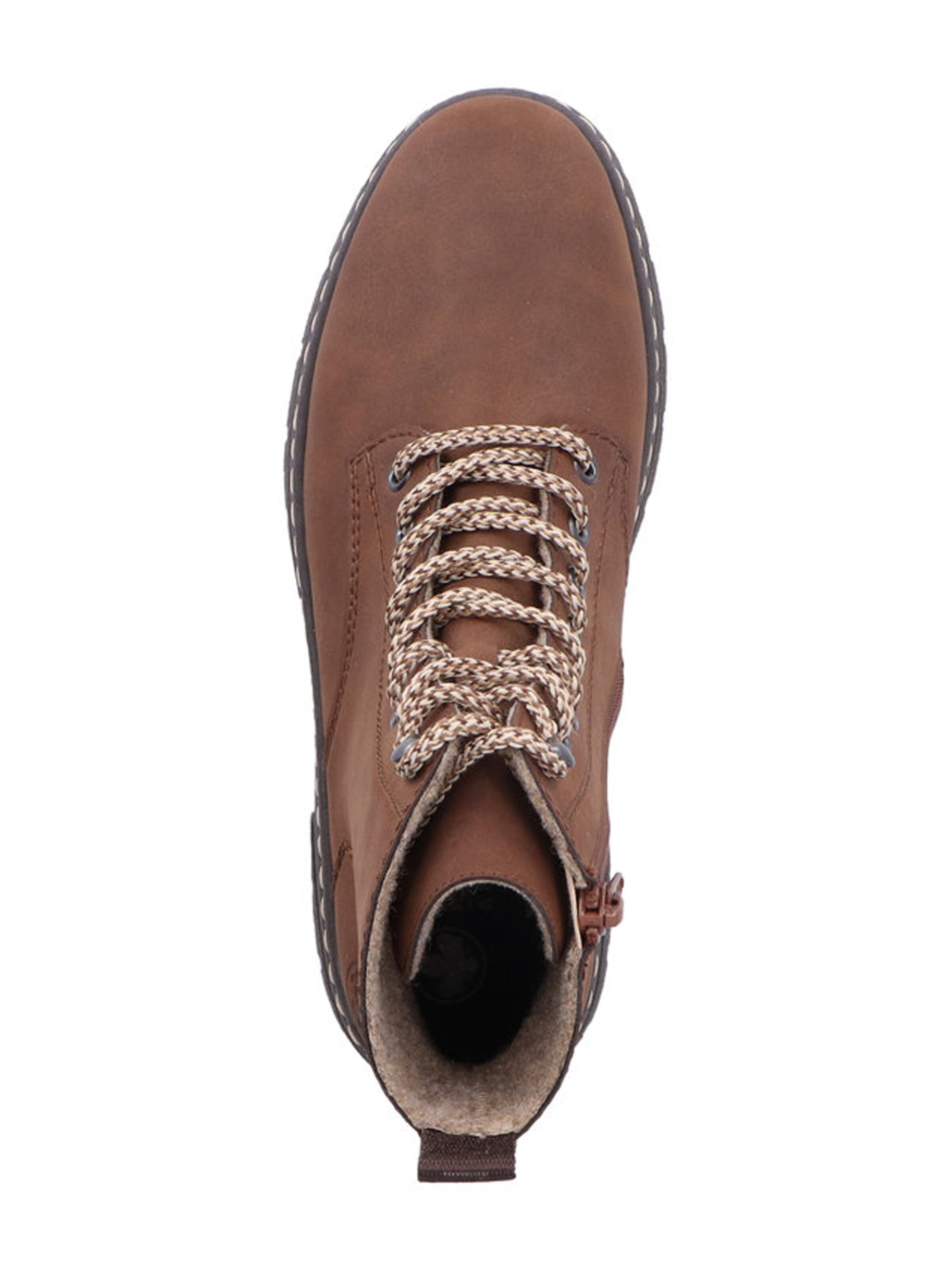Rieker Schnürstiefelette in Braun