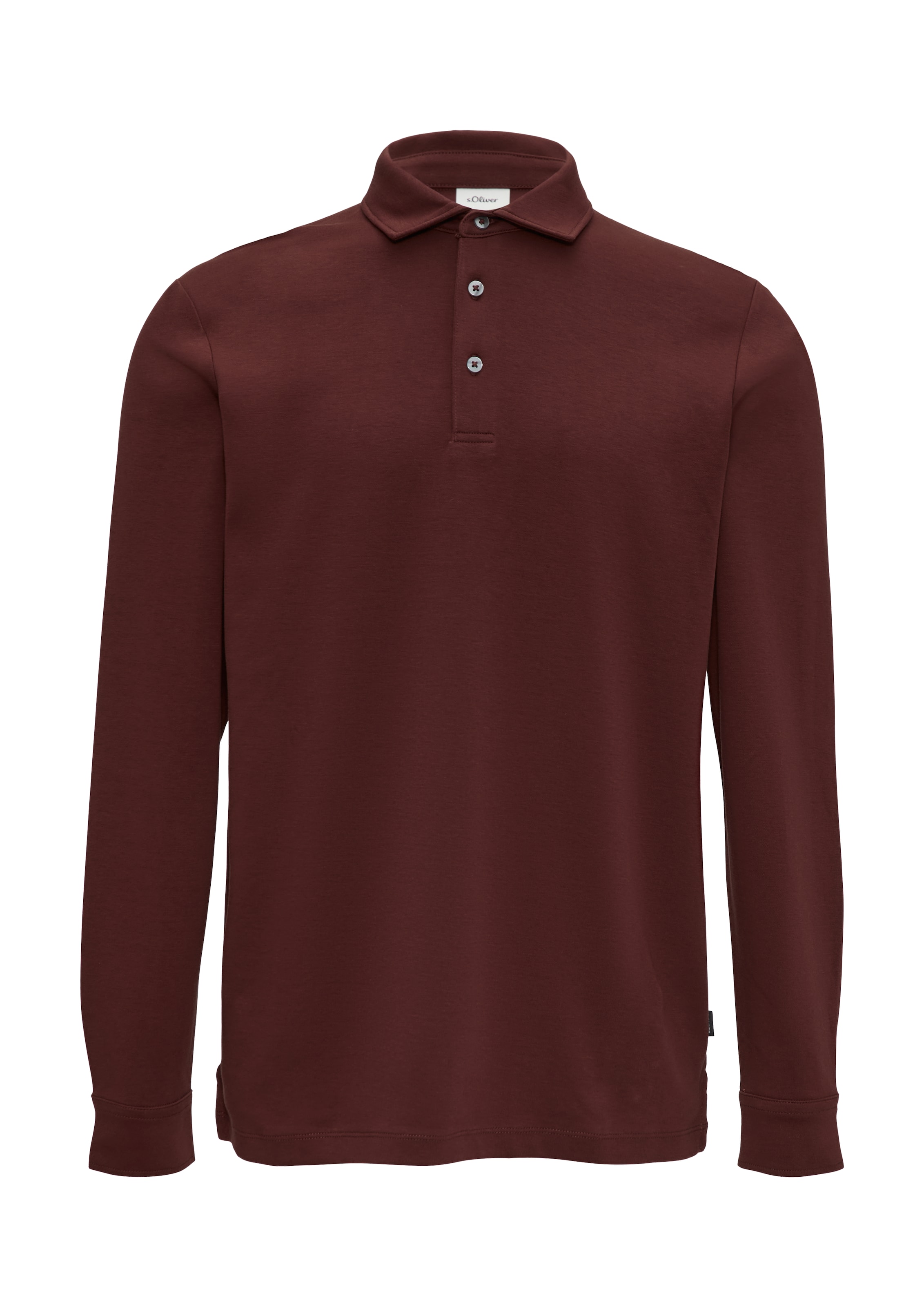 T-Shirt s.Oliver BLACK LABEL en marron : devant