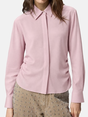PINKO Shirt 'PINKO CIMBIDIO CAMICIA CRESPO FLUIDO CAMICIA' in Pink