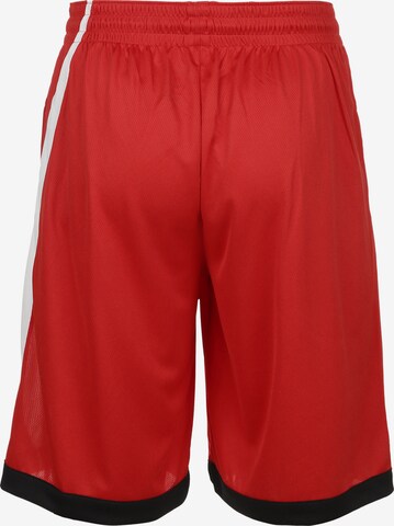 NIKE Wide leg Workout Pants in Red