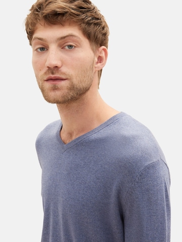 TOM TAILOR Regular fit Sweater in Blue