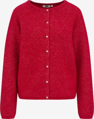 Cardigan WE Fashion en rouge : devant