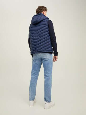 JACK & JONES Weste 'HERO' in Blau
