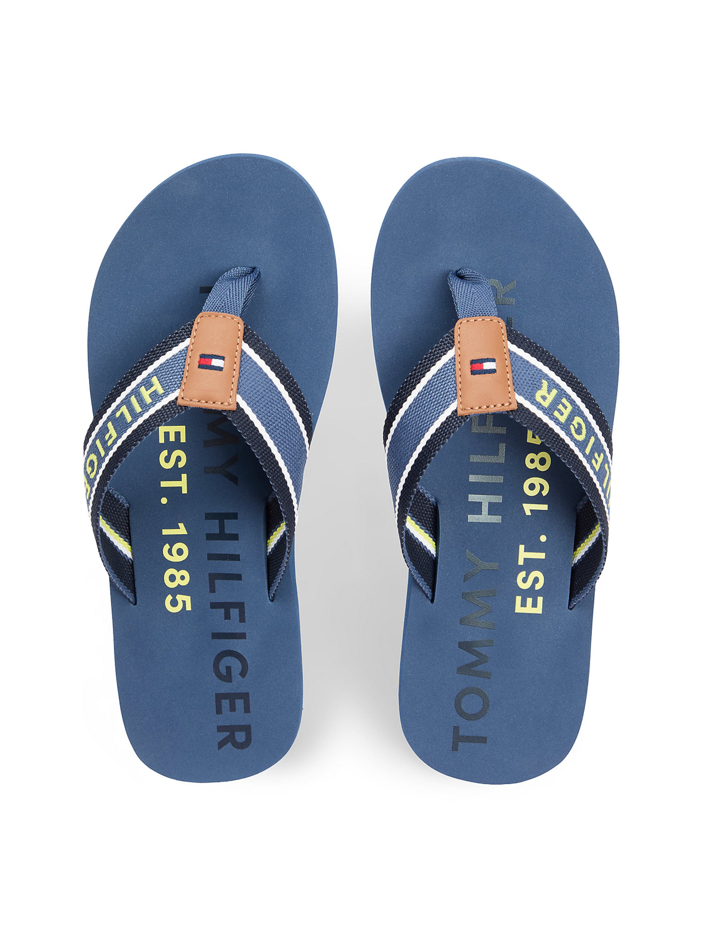 Tongs TOMMY HILFIGER en bleu