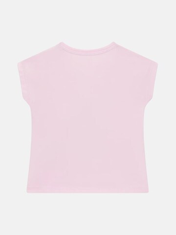 T-Shirt GUESS KIDS en rose