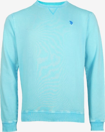 mėlyna U.S. POLO ASSN. Megztinis be užsegimo: priekis