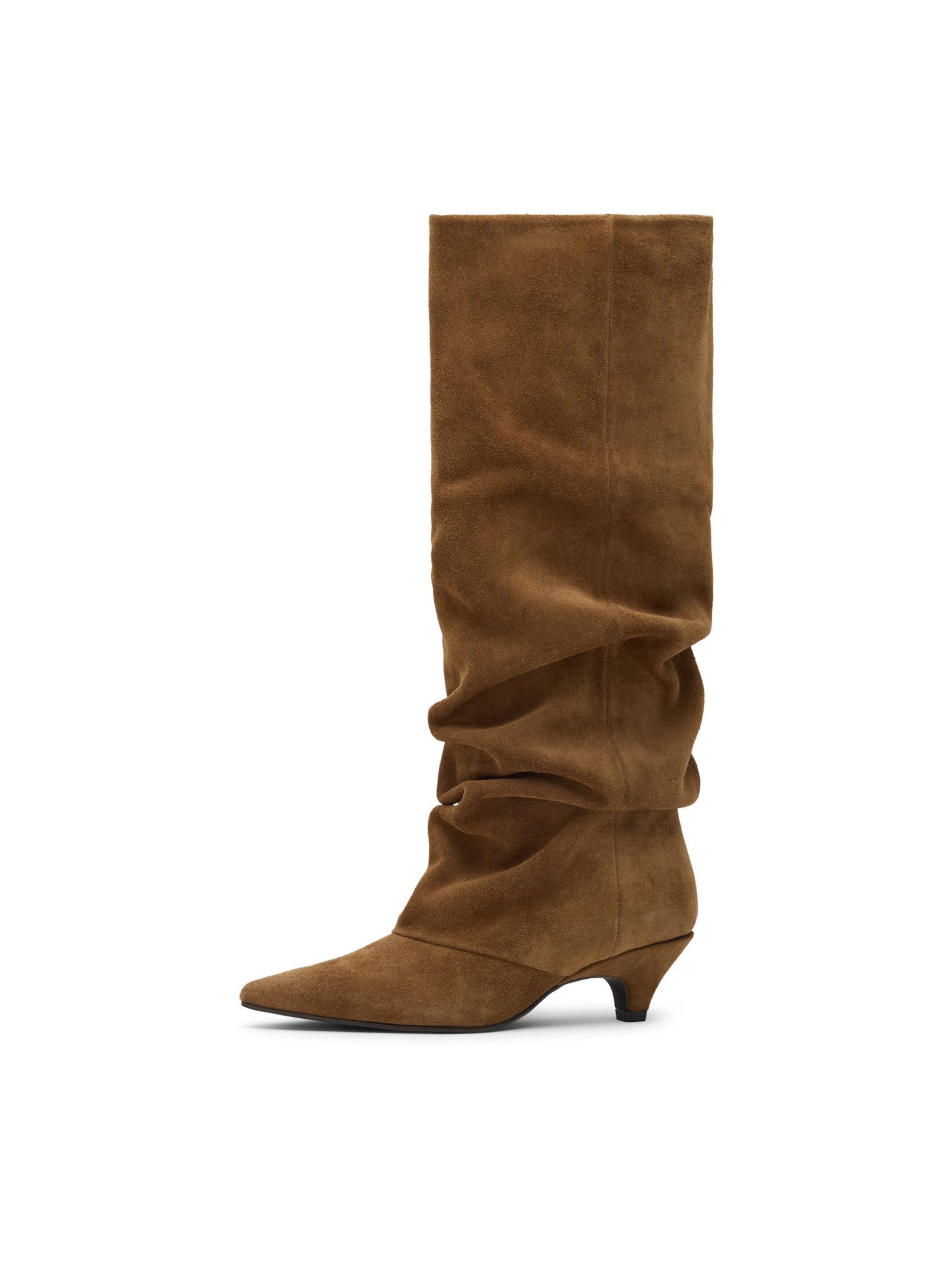 SACHA Bottes en 36 en marron, Vue avec produit