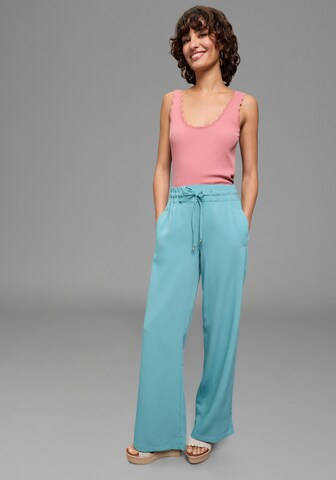 LAURA SCOTT Wide leg Pants in Blue