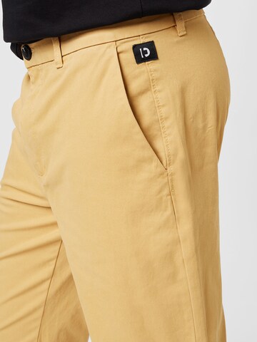 TOM TAILOR DENIM Regular Chino Pants in Brown