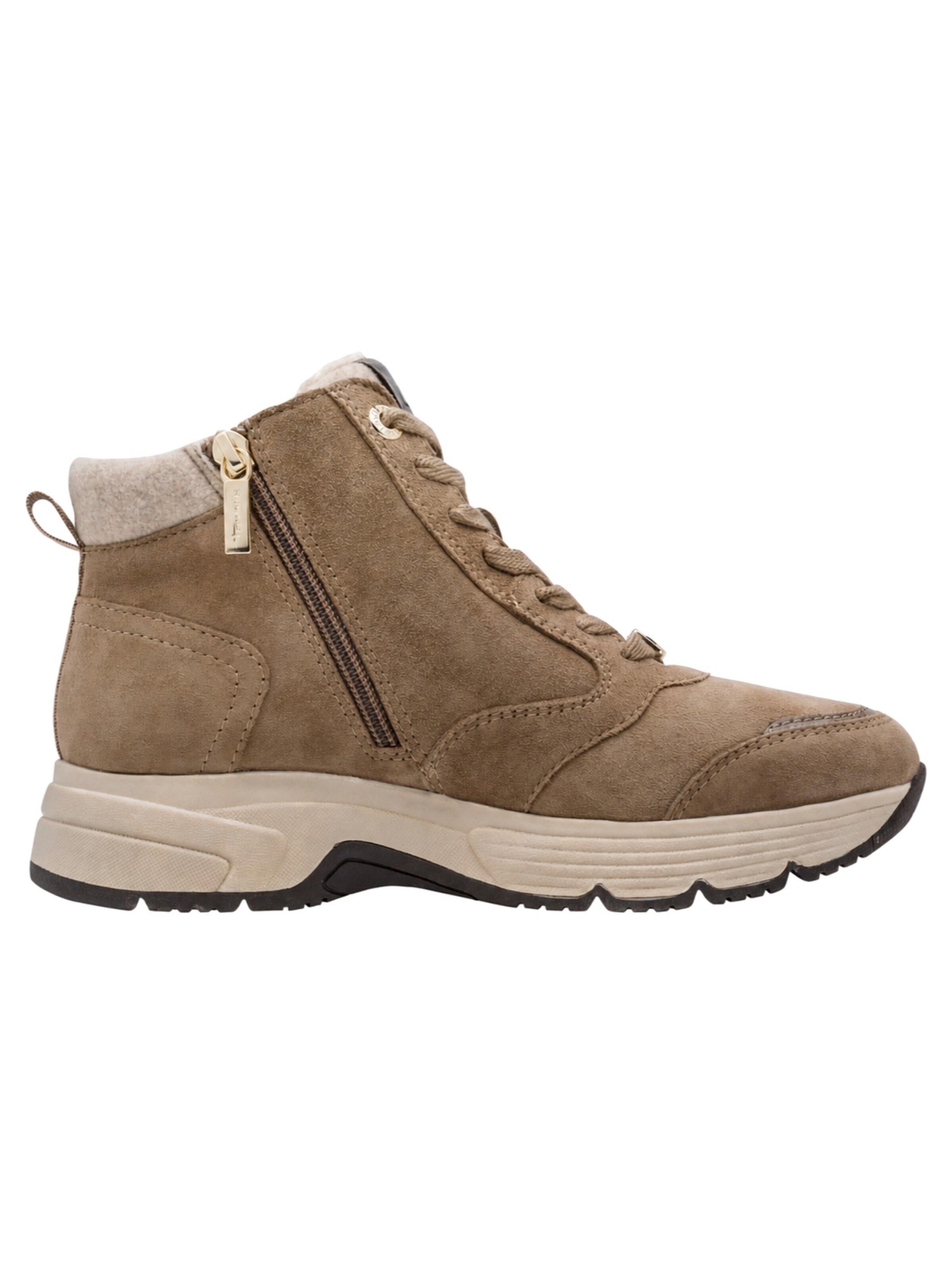 Tamaris Sneakers hoog in Bruin