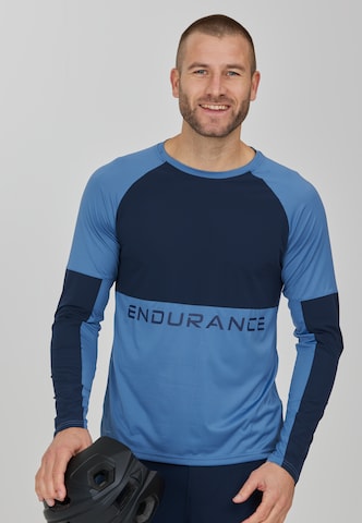 ENDURANCE Fahrradshirt 'Dirk' in Blau: predná strana