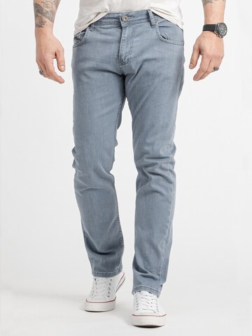 Rock Creek Regular Jeans in Grey: front