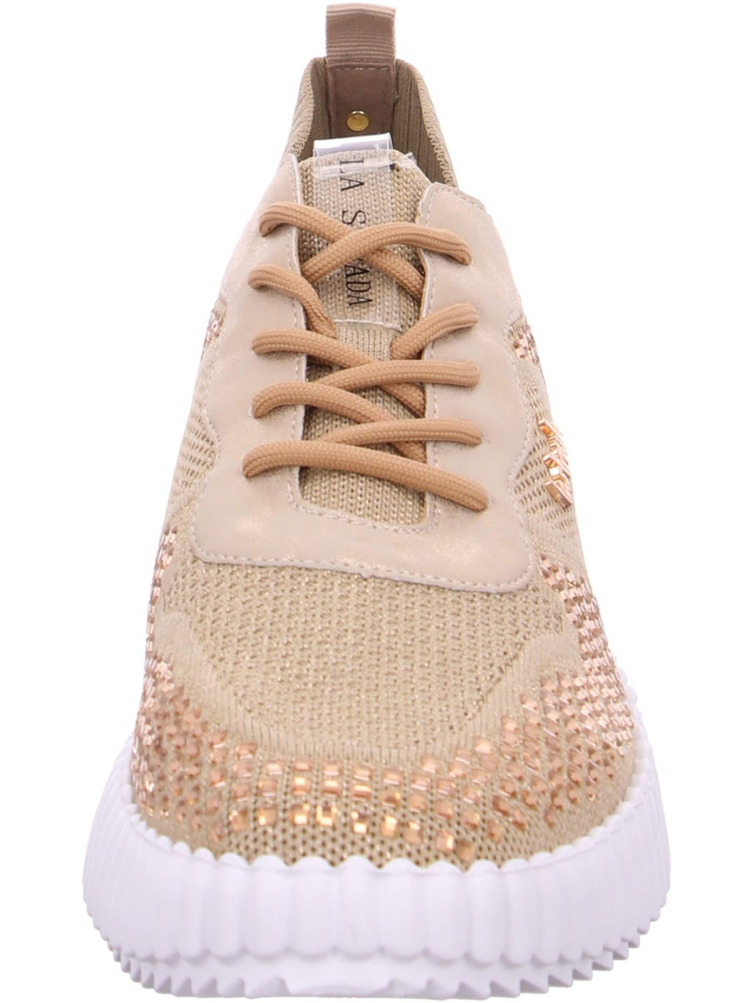 LA STRADA Sneakers in Gold